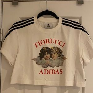 Amazing super cute crop top from adidas x Fiorucci